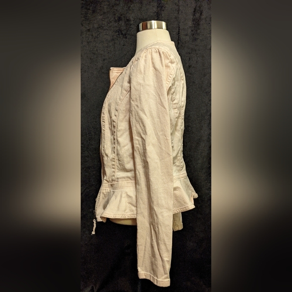 ELLE Pink Zip Over Jacket- M - Picture 4 of 6